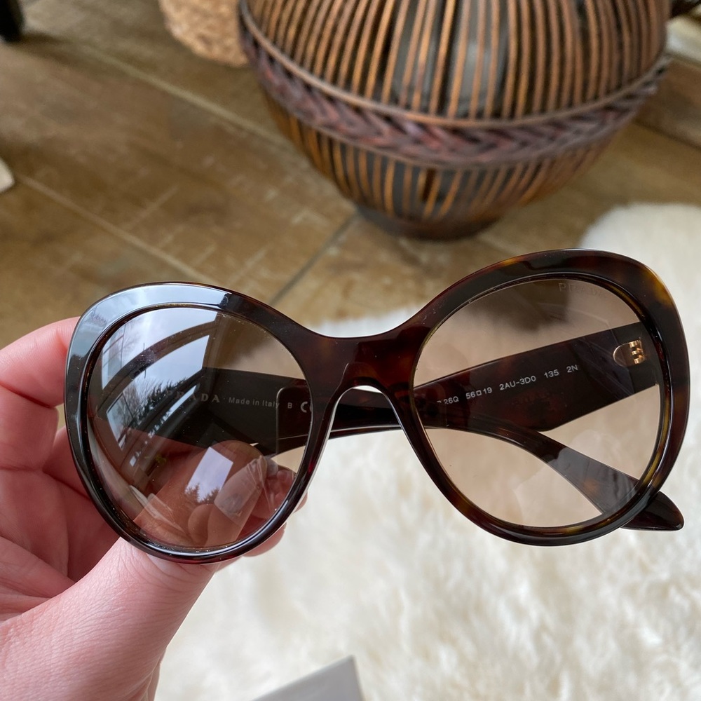 Prada brown sunglasses